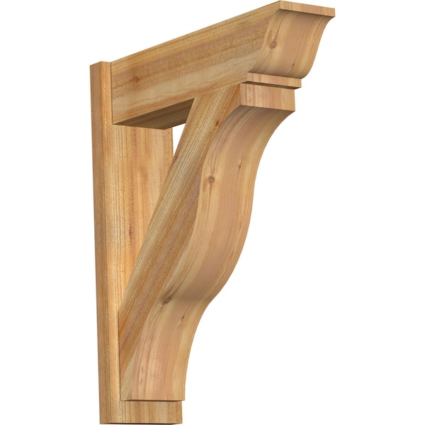 Ekena Millwork Funston Traditional Rough Sawn Outlooker, Western Red Cedar, 8"W x 28"D x 34"H OUT08X28X34FST01RWR - main